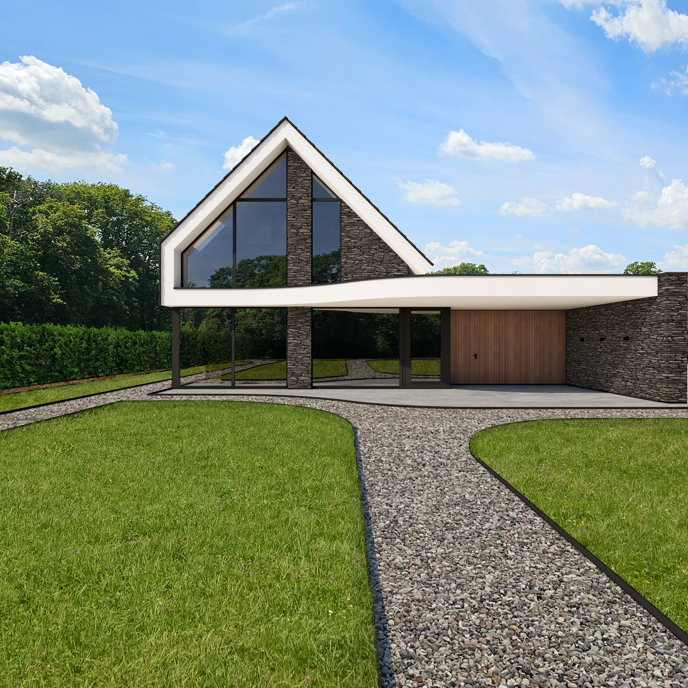 Ontwerp Villa I in Bavel