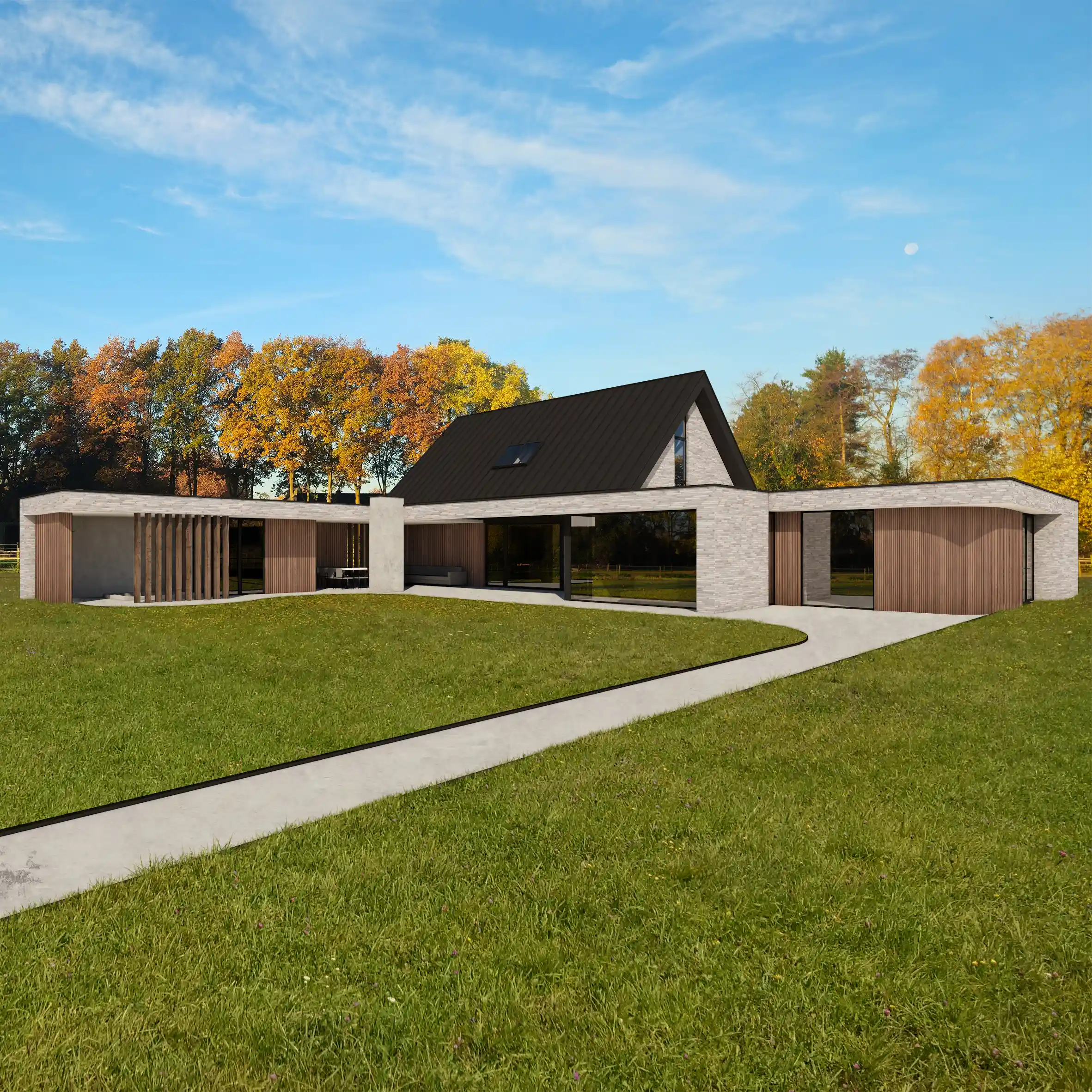 Villa-VD-te-Berlicum Ontwerp Villa I in Bavel